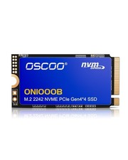 NEW OSCOO ONIOOB 1TB M.2 2242 Gen4x4 NVMe PCIe SSD, Up to 5400MB/s