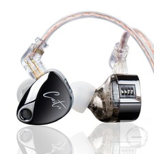 KZ Castor in Ear Monitor Headphones, HiFi Improved Bass Earphone Sound Tunable