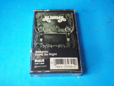 Alabama.Feels So Right Cassette. RCA # AHK1-3930. 1981 New Sealed
