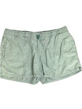Patagonia Women's Organic Cotton Hemp Blend Shorts Green Size L
