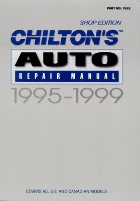 AUTO REPAIR MANUAL 1995-1999 - Perennial Edition (CHILTON'S AUTO SERVICE MAN...