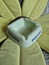 Vintage Pernod Made In France Plastorex Green Ashtray (Plastic Not Glass)