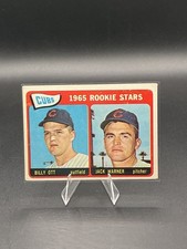1965 Topps Cubs Rookie Stars - Billy Ott/Jack Warner #354