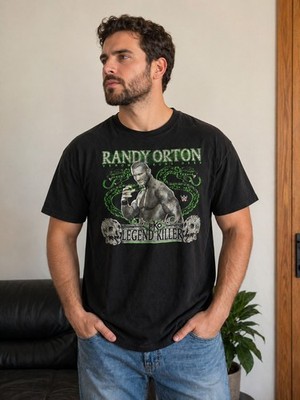 WWE Randy Orton RKO Legend Killer T-shirt Size 2XL Venom runs deep