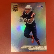 2024 Panini Donruss Elite Rhamondre Stevenson card #67 New England Patriots