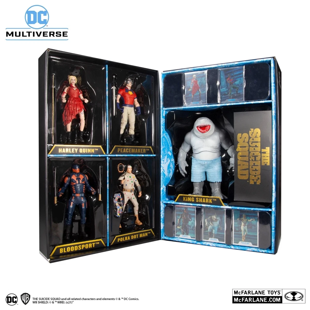 New DC Multiverse Suicide Squad Figure 5 Pack Collectors Box McFarlane Exclusive