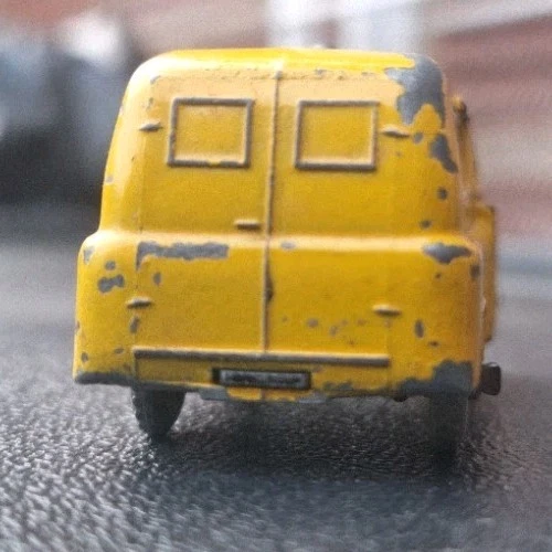 Matchbox Lesney amarillo Bedford Evening News Van Hecho en Inglaterra. ¡Raro! Foto 4 de 4