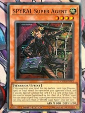 SPYRAL Super Agent CYHO-ENSE1 LIMITED EDITION YuGiOh Karte 