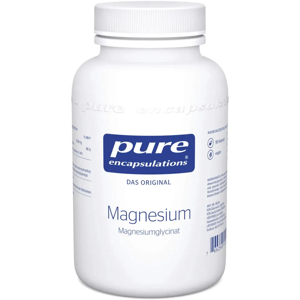 PRO MEDICO GMBH PURE ENCAPSULATIONS Magnesium Magn.Glycinat Kaps. 90 St PZN05852191