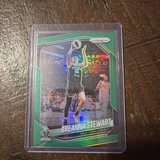 2025 Panini Prizm WNBA Breanna Stewart Green Prizm #26 Liberty