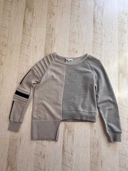 Women Patrizia Pepe Sweater Grey Viscose 38 / M / #C220