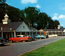 Vintage Postcard White House Motor Lodge Richmond Virginia VA AC Phones AAA