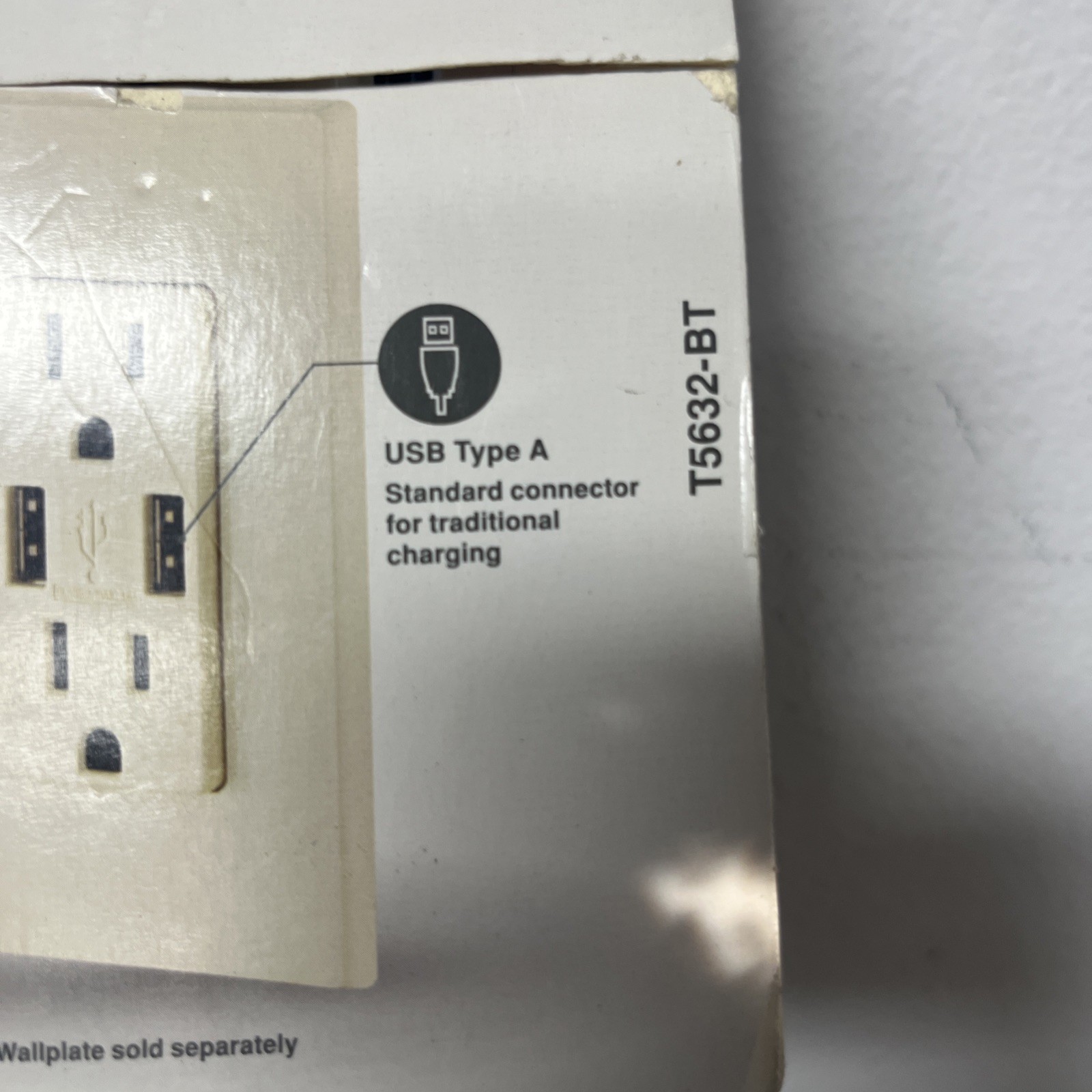 Leviton 3.6A USB Dual Type A In-Wall Charger with 15 Amp Tamper-Resistant Outlet
