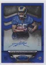 2016 Certified Potential Signatures Mirror Blue 9/50 Aaron Green Auto 0c2