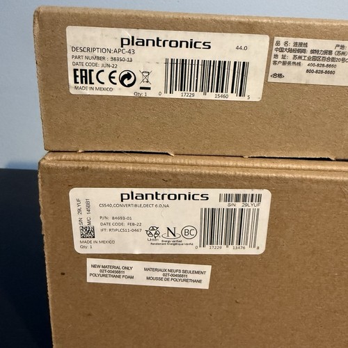 Zestaw słuchawkowy Plantronics CS540 Bezprzewodowy zestaw słuchawkowy APV-43 Hak Przełącznik Kabel - Zdjęcie 3 z 7