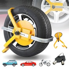 Radkralle Auto-Kralle Parkkralle Verstellbar Sicherheit für 13-15 Zoll Reifen