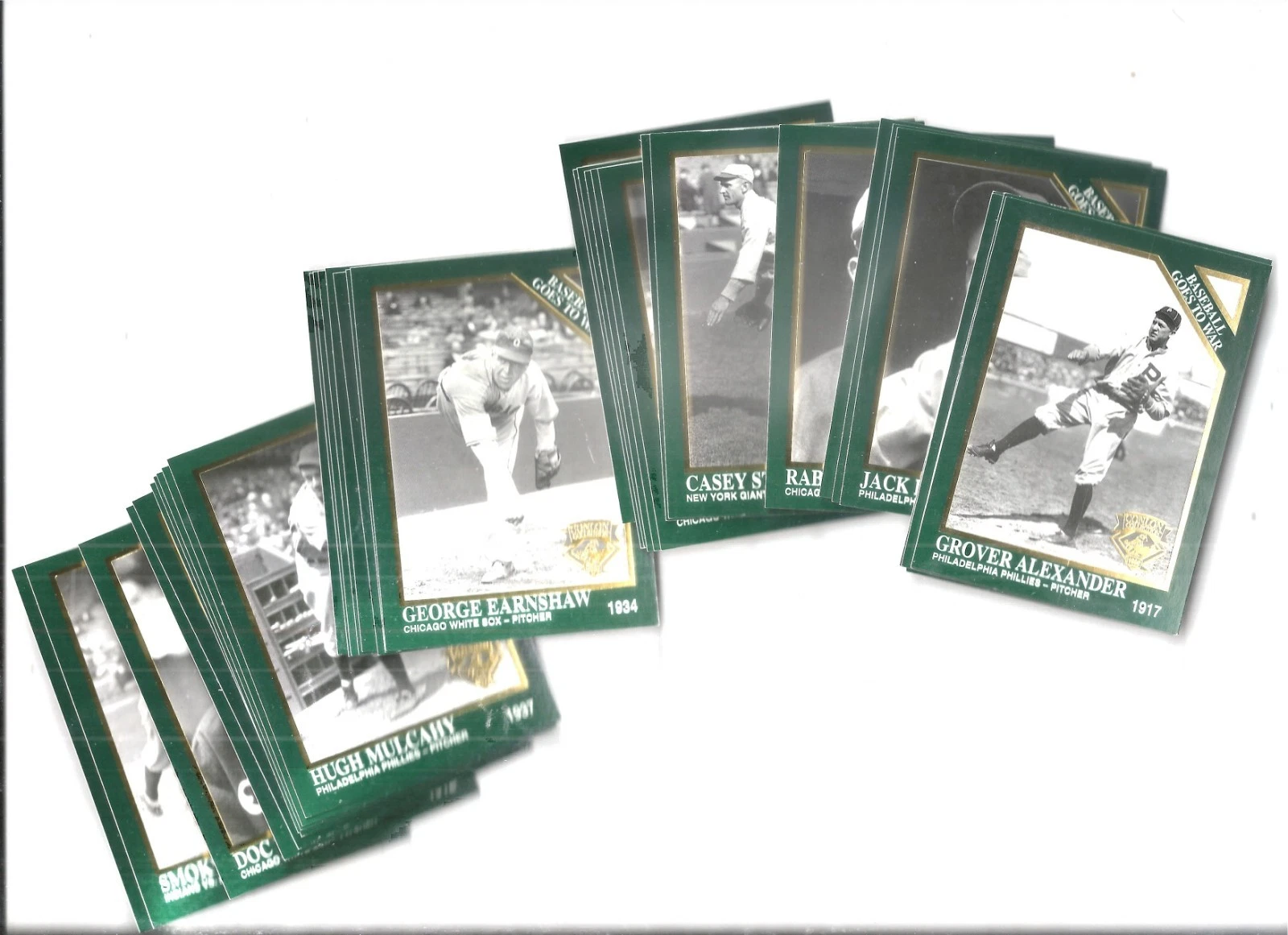 1995 Conlon set 1321-1430 110 cards +1 Babe ruth 3C in sheets