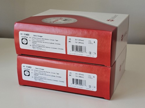 Hollister 11403 2-Piece Ostomy Skin Barrier - 2 Pack (10 barriers) - NEW