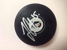 Jori Lehtera Signed Autographed Philadelphia Flyers Hockey Puck a