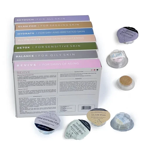 NEU Facial Pods Verbrauchsmaterial Gel Kit, Gesichtsschönheit Co2 Maschine für Salon - Bild 6 von 15