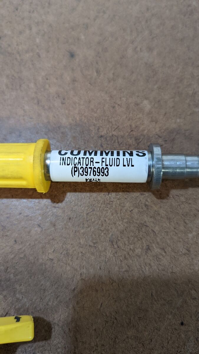 Cummins Diesel Fluid Level Indicator & Dipstick Tube 3976993 