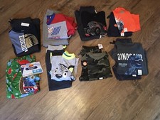 NWT Toddler Boys Size 4T/4 Fall/Winter Clothes HUGE Lot of 17 Pcs. Jumping Beans