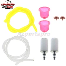  Fuel Filter Line Hose Check Valve Primer Bulb For Weed Eater TE475 XT260 FB25 
