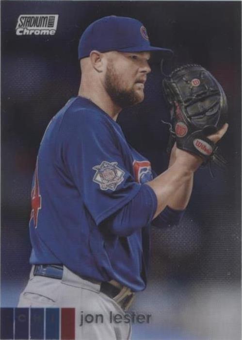 2020 Topps Stadium Club Chrome - Jon Lester #310 - 1 of 1