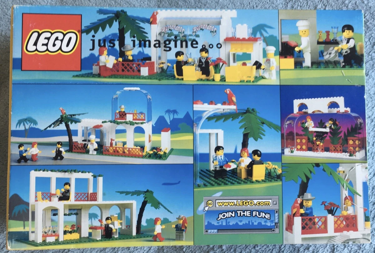 LEGO Breezeway Cafe 10037 New Sealed Vintage Town Restaurant Café 6376 Legend