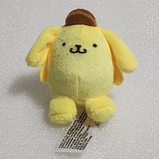 micro teenies! Hello Kitty And Friends Pompompurin Brown Hat Mini Plush 2.5"
