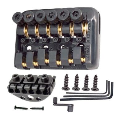 1 Satz Headless Gitarrensteg Saitenhalter Set Roller Sattel Teile Zubehör