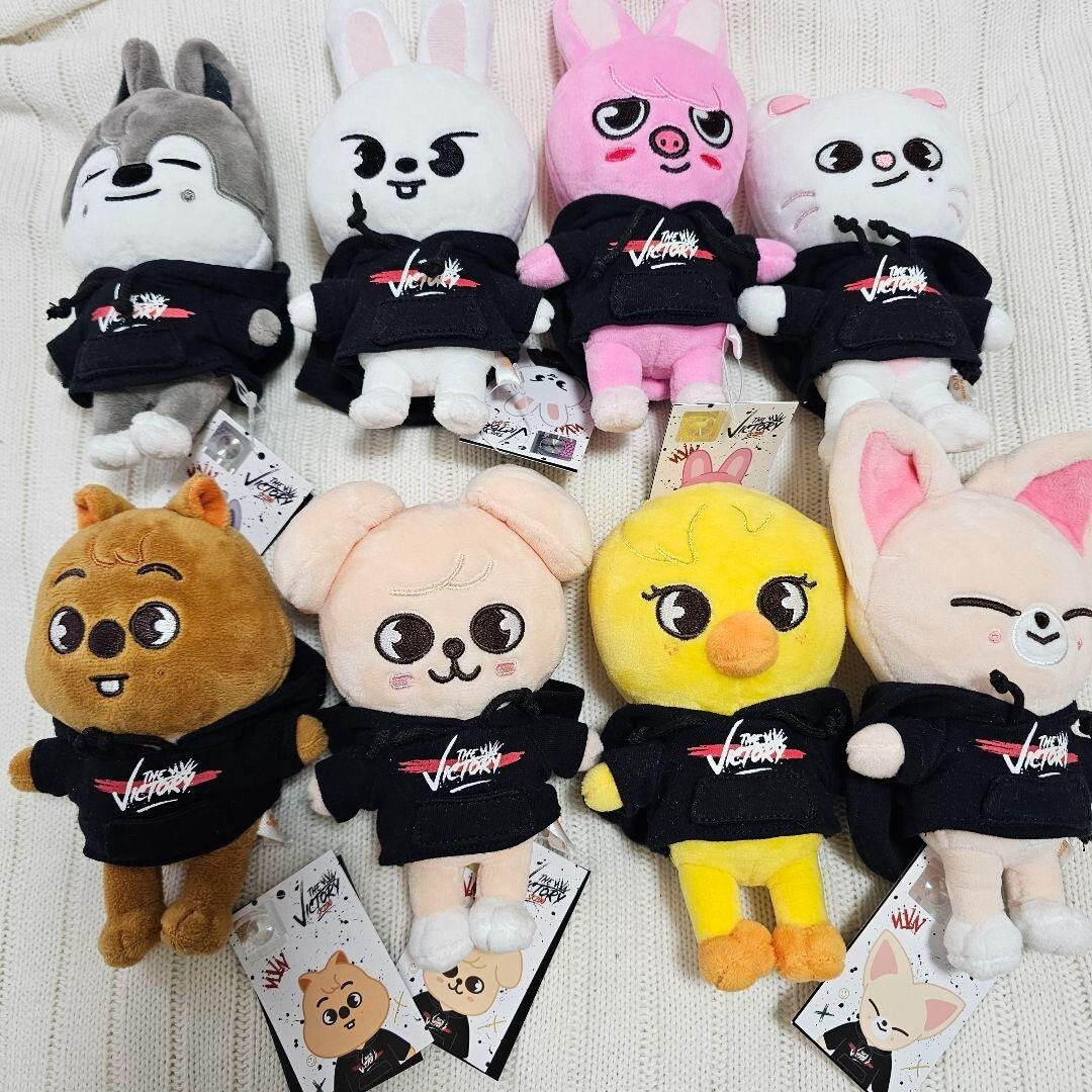 StrayKids SKZOO stuffed toy complete set Wolf Chan Leebit