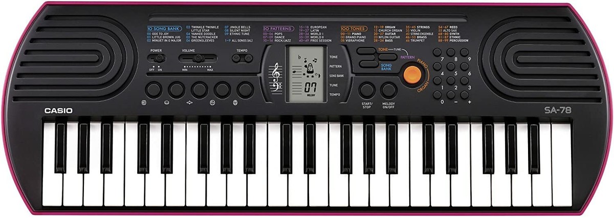 Kit Tastiera CASIO SA76 Con Borsa Ffalstaff Ed Alimentatore | Tastiere