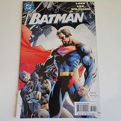 Batman #612 DC Comics 2003 Hush Chapter 4 The Battle 8.5 Very Fine+ Superman app