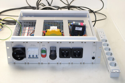 dSpace Rackmount 19'' Power Supply Netzteil Main Switch Pilz PNOZ Traco Power TCL
