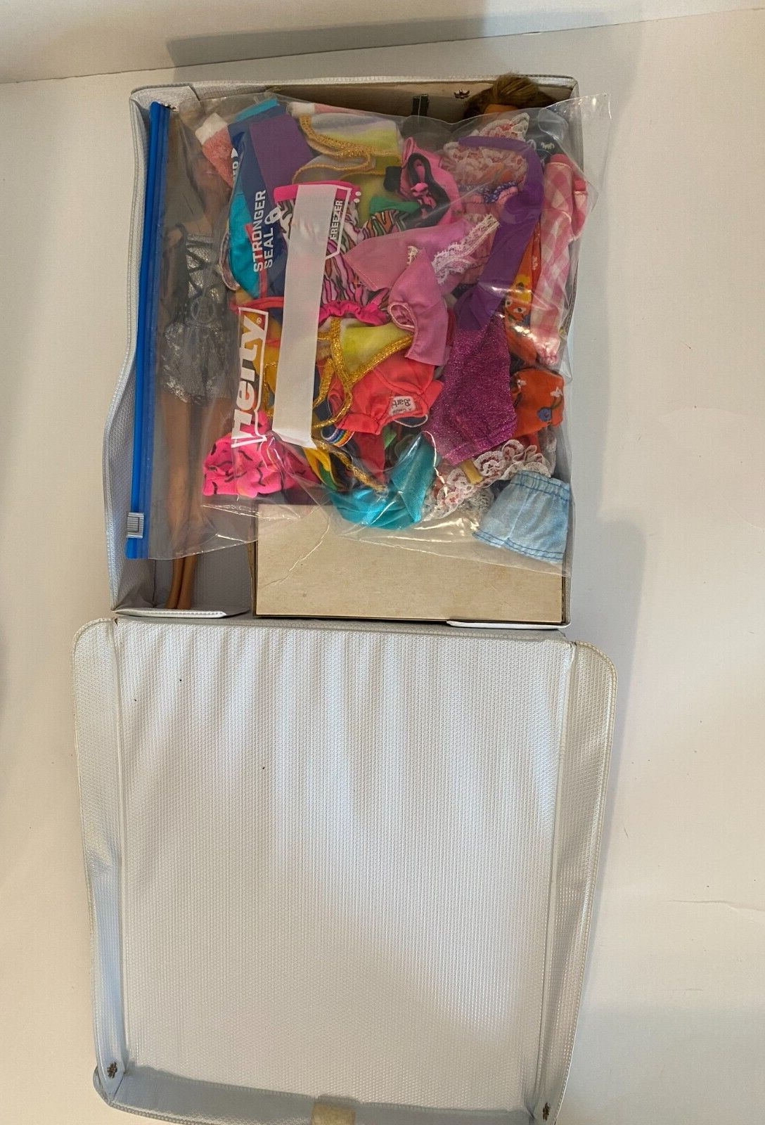 Lot of Misc. Vintage Barbie Clothes, Bags, Carrying Case and Dolls eBay