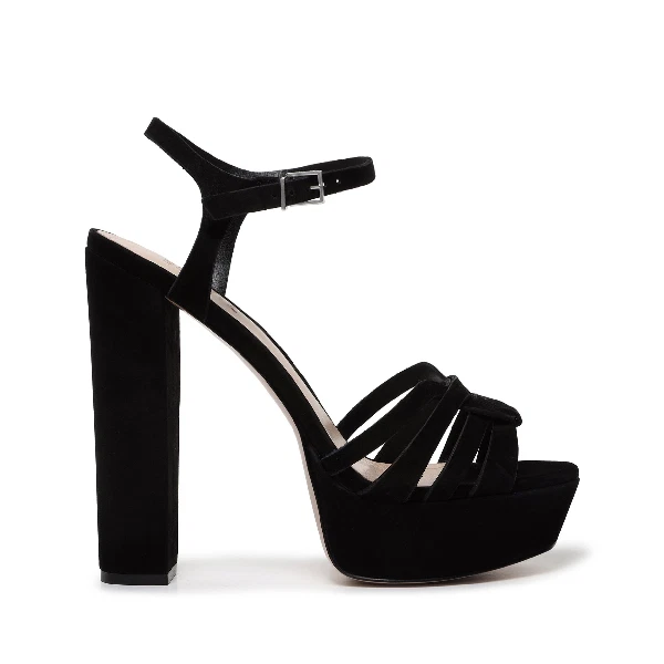 Schutz black shop sandals