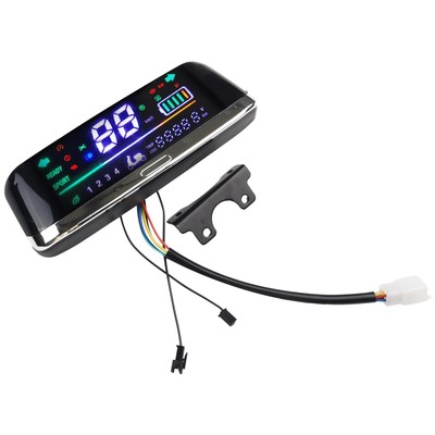 Scooter LCD Display Elektrofahrräder Fahrrad Geschwindigkeit LCD Meter Motor