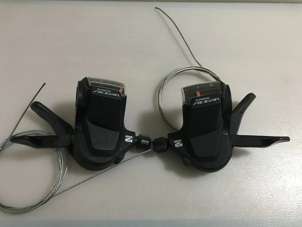 SHIMANO ACERA SL M3000 3x9 Speed Trigger Shifter Pair 2x New