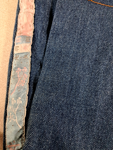 Glo Girl Blue Jeans Flair Leg Embroidered Size 8 Girls #3848L316 - Picture 3 of 15