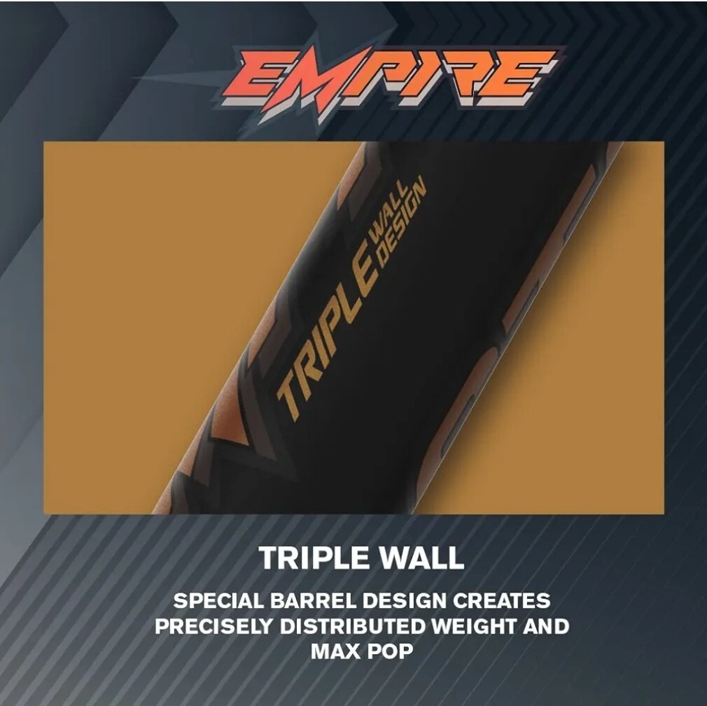 Batte De Softball Easton Dunn Deal 2022 – 26 Oz, Double Canon, ASA/USA, Comme Neuve