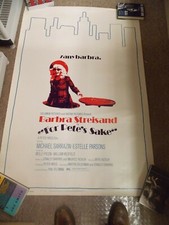 FOR PETE'S SAKE 1974 BARBRA STREISAND ORIGINAL 40"BY60" POSTER ROLLED