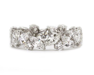 marquise cut eternity band