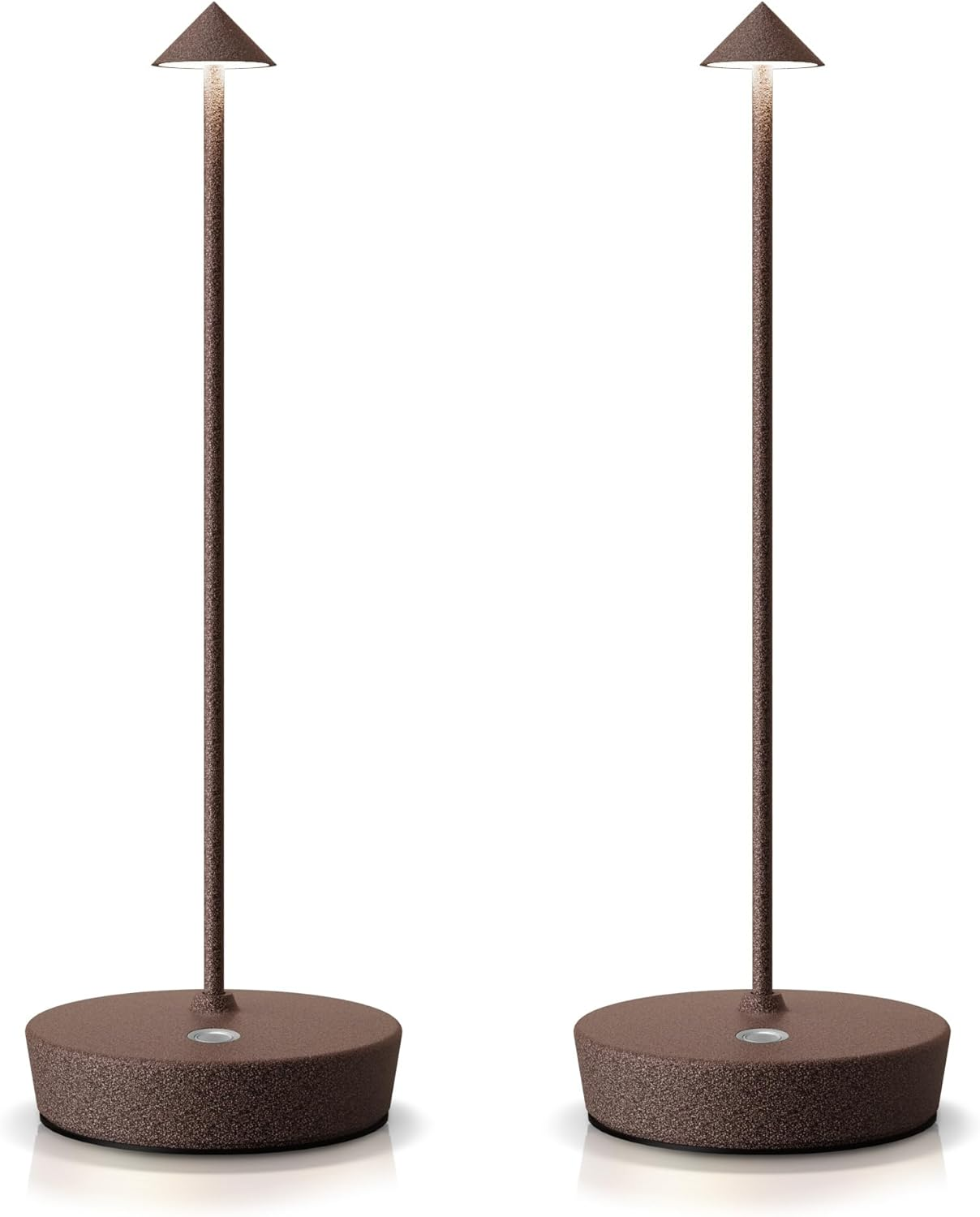 2 Pack Cordless Table Lamps Rechargeable, 6000Mah Battery Operated Waterproof St