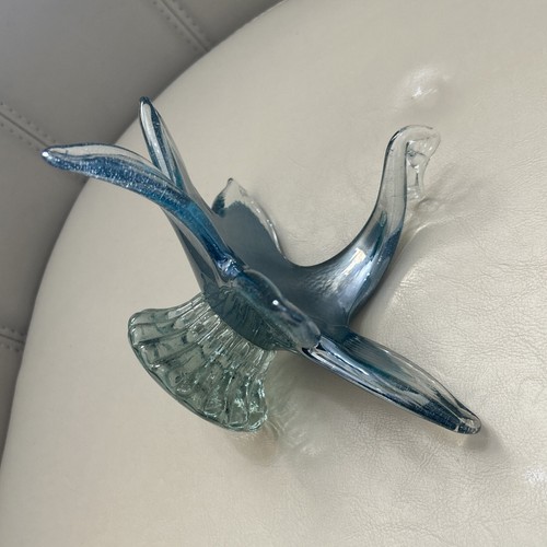 Murano Art Glass Swan Bird Figure Mid Century Modern Figurine - Picture 15 of 24