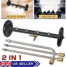 4500psi Under Car Pressure Washer Undercarriage Cleaner Underbody Wash Broom UK