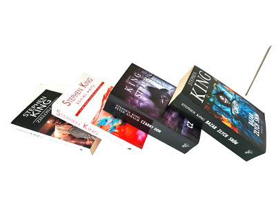 Stephen King 4 książki Bazar Złych Snów Czarny Dom Zielona Mila Koniec Warty