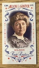2015 Allen & Ginter ELLEN WILSON First Ladies Mini #FIRST-25
