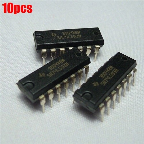 Lot De 10 Circuits Intégrés SN7406N DIP-14 - Neufs, Original Texas Instruments (TI)