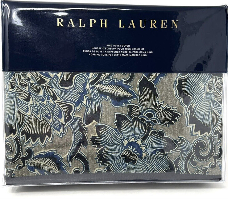 430 Ralph Lauren Journey's End RAINEY KING Comforter RARE eBay